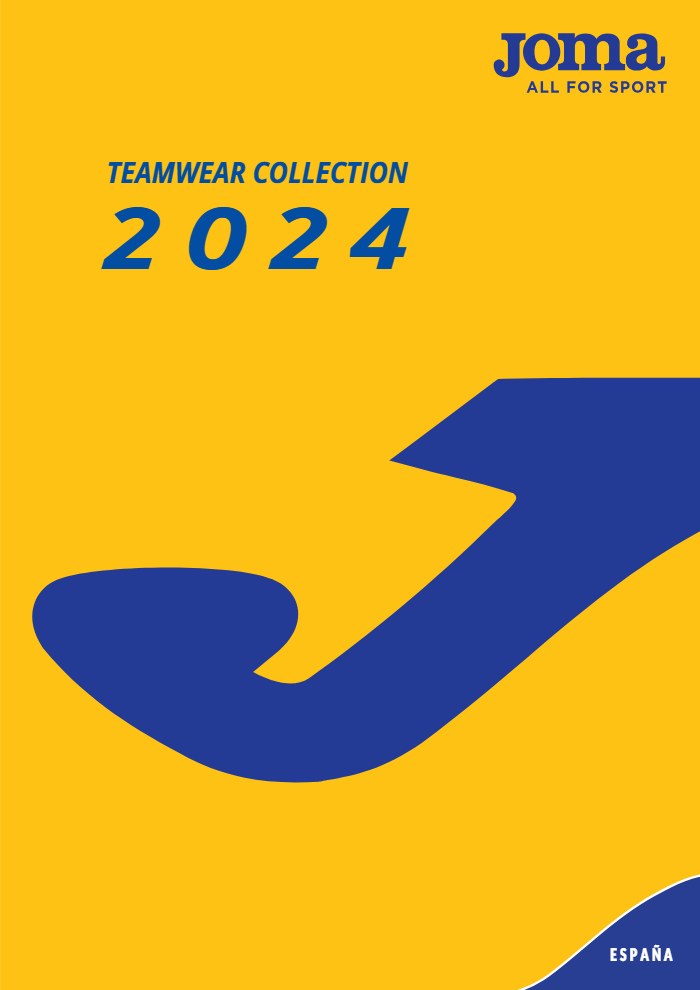 Portada CATÁLOGO JOMA TEAMWEAR 2024